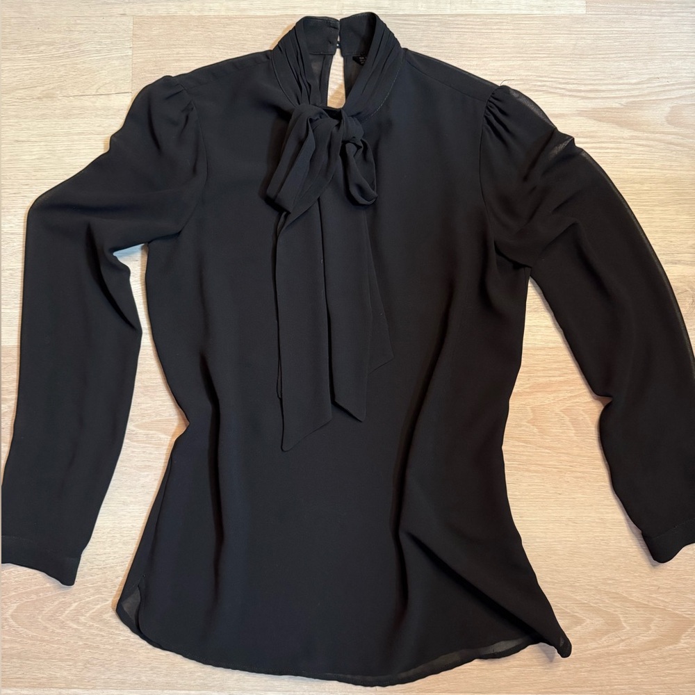 Zara Sheer Black Women's Top XS